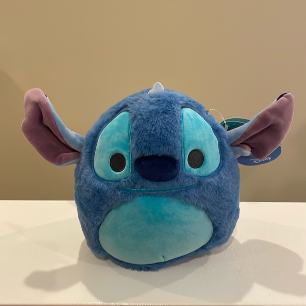NWT 8” Disney Stitch Fuzzamallow Squishmallow